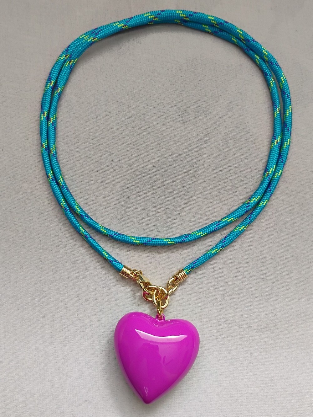 Roxanne Assoulin The Long Happy Cord Charm Necklace